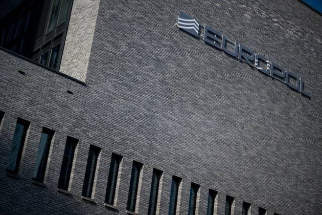 Illustration picture shows the Europol buildings during a royal visit to the Europol headquarters in The Hague, the Netherlands, Tuesday 27 February 2024. Europol is the European police agency tasked with helping the Member States of the European Union to prevent and combat all forms of serious organised and international crime, cybercrime and terrorism. The visit will explain the agency s work and how it operates, before a meeting with Belgians who work there.  JASPERxJACOBS 87225156