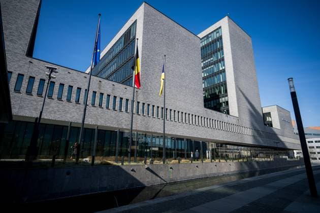 Illustration picture shows the Europol buildings during a royal visit to the Europol headquarters in The Hague, the Netherlands, Tuesday 27 February 2024. Europol is the European police agency tasked with helping the Member States of the European Union to prevent and combat all forms of serious organised and international crime, cybercrime and terrorism. The visit will explain the agency s work and how it operates, before a meeting with Belgians who work there.  JASPERxJACOBS 87225173