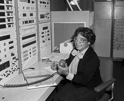 Mary Jackson, NASA s first African-American female engineer, seated portrait, NASA Langley Research Center, Hampton, Virginia, USA, Bob Nye for NASA, 1980 Mary Jackson, NASA s first African-American female engineer, seated portrait, NASA Langley Research Center, Hampton, Virginia, USA, Bob Nye for NASA, 1980. Copyright: 1010_05_ghi-circa12380