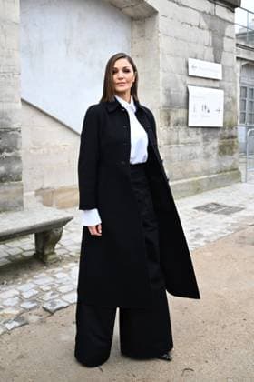 Nadia Fares attends the DIor show as part of Paris Fashion Week on February 27, 2024 in Paris, France. (Photo by federico pestellini panoramic ) . CELEBRITES : Arrivees du defile Dior - Paris - 27 02 2024 FedericoPestellini Panoramic 