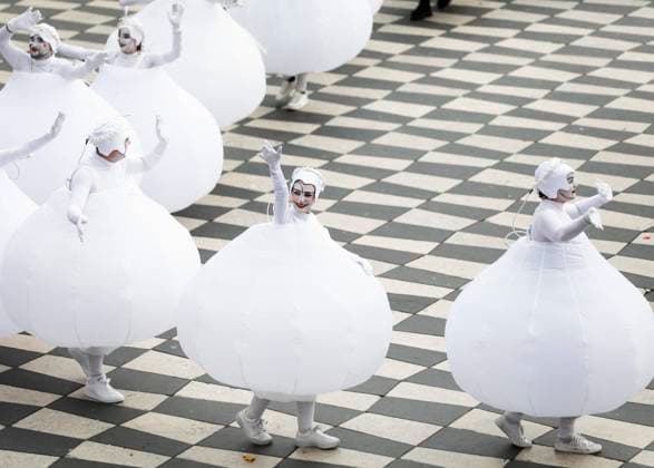 Carnaval de Nice PHOTOPQR NICE MATIN Dylan Meiffret ; Nice ; 28 02 2024 ; Carnaval de Nice 2024 - Nice Carnival Feb 28 2024 Nice France  Copyright: xPHOTOPQR NICExMATIN MAXPPPxDylanxMeiffretx 20240228NIM3114 20240228NIM3114
