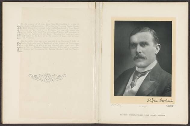 RECORD DATE NOT STATED The right honorable William St. John Fremantle Brodrick, Elliott & Fry, c. 1893 - c. 1903 photograph London paper carbon print historical persons (portraits and scenes from the life) (+ (full) bust portrait) Copyright: xpiemagsx rknbpie24122023-15087 !ACHTUNG AUFNAHMEDATUM GESCHÄTZT!