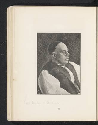RECORD DATE NOT STATED Portret van Joseph Lightfoot, bisschop van Durham, Elliott & Fry, c. 1881 - in or before 1891 photomechanical print paper archbishop, bishop, etc. (Roman Catholic) Copyright: xpiemagsx rknbpie24122023-16234 !ACHTUNG AUFNAHMEDATUM GESCHÄTZT!