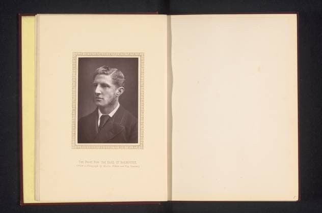 RECORD DATE NOT STATED Portret van John Ramsay, Elliott & Fry, c. 1877 - c. 1882 photomechanical print London paper politician, e.g. party leader Copyright: xpiemagsx rknbpie24122023-22025 !ACHTUNG AUFNAHMEDATUM GESCHÄTZT!