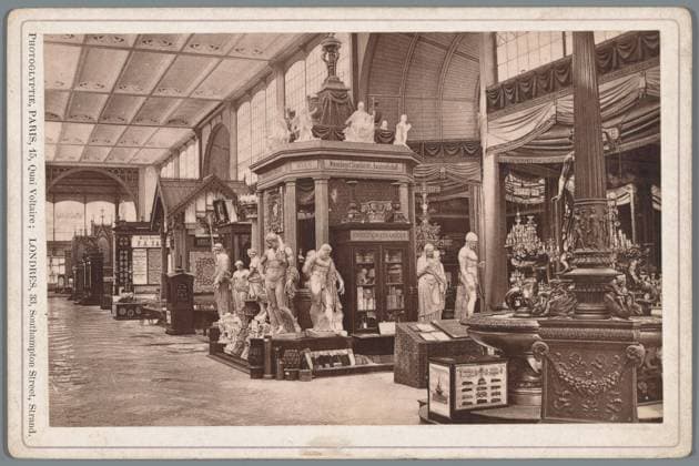RECORD DATE NOT STATED Exposition Universelle in Paris, Anonymous, 1900 cabinet photograph. photomechanical print Paris paper. cardboard world fair, world exhibition Paris Copyright: xpiemagsx rknbpie24122023-43652 !ACHTUNG AUFNAHMEDATUM GESCHÄTZT!