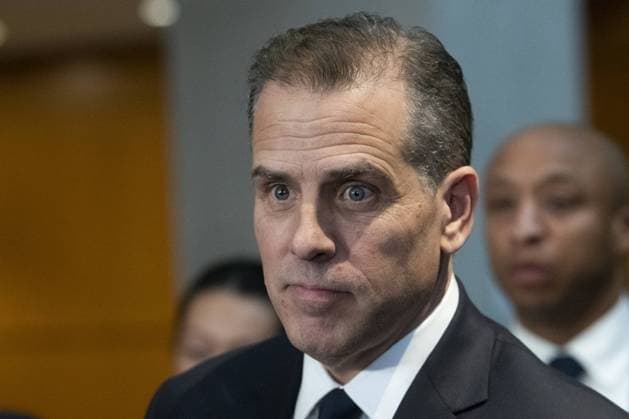 Hunter Biden son of United States President Joe Biden departs following a closed-door deposition in the O?Neill House Office Building. Featuring: Hunter Biden Where: Washington, District of Columbia, United States When: 28 Feb 2024 Credit: Rod Lamkey CNP for NY POST INSTARimages **NO DAILY MAIL. NO NEW YORK NEW JERSEY NEWSPAPERS.** EDITORIAL USE ONLY. NOT FOR USE BY NEWSPAPERS BASED IN THE UK. Copyright: xRodxLamkeyx-xCNPxforxNYxxPostx 53525700