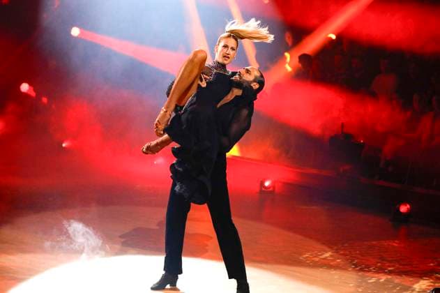 Lulu Lewe mit Massimo Sinato in der ersten Live-Show der 17. Staffel der RTL-Tanzshow Let s Dance im MMC Coloneum. Köln, 01.03.2024