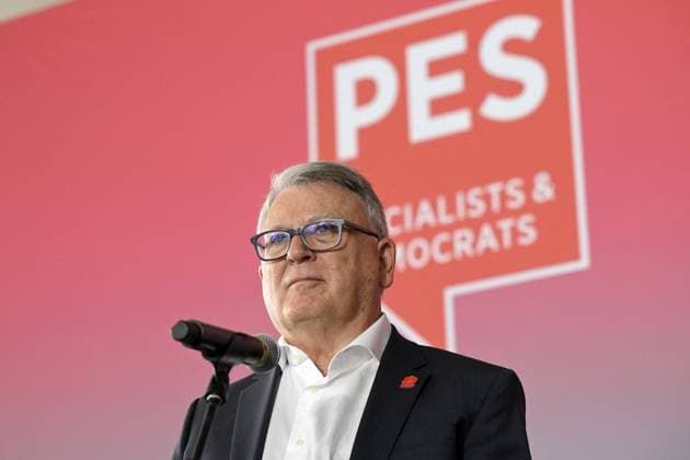 News Themen der Woche KW09 News Bilder des Tages Congress of the Party of European Socialists (PES) - The Europe we want Rome - Nicolas Schmit during the Congress of the European Socialist Party (PES) Editorial Usage Only Rome Italy  Copyright: xIPA ABACAx