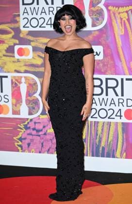 Celebrities arrive at the BRIT Awards 2024 at The O2 Arena in London Where: London, United Kingdom When: 02 Mar 2024 Credit: Cover Images EDITORIAL USE ONLY. NOT FOR USE BY NEWSPAPERS BASED IN THE UK. Copyright: xx 53528654