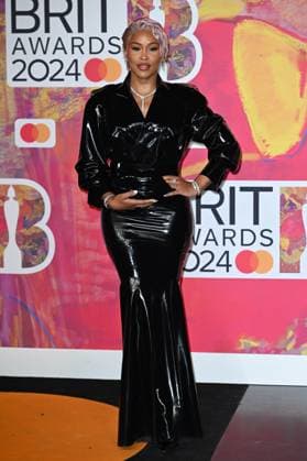 Celebrities arrive at the BRIT Awards 2024 at The O2 Arena in London Featuring: Eve Where: London, United Kingdom When: 02 Mar 2024 Credit: Cover Images EDITORIAL USE ONLY. NOT FOR USE BY NEWSPAPERS BASED IN THE UK. Copyright: xx 53528658