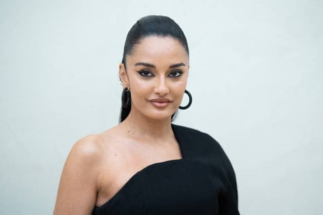 PFW Simon Jacquemus Medal Photocall Amina Muaddi attending the Simon Jacquemus Chevalier de l ordre des Arts et des Lettres Medal Ceremony as part of Paris Fashion Week in Paris, France on March 02, 2024. Photo by Aurore Marechal ABACAPRESS.COM Paris France  Copyright: xMarechalxAurore ABACAx