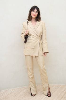 PFW Simon Jacquemus Medal Photocall Jeanne Damas attending the Simon Jacquemus Chevalier de l ordre des Arts et des Lettres Medal Ceremony as part of Paris Fashion Week in Paris, France on March 02, 2024. Photo by Aurore Marechal ABACAPRESS.COM Paris France  Copyright: xMarechalxAurore ABACAx
