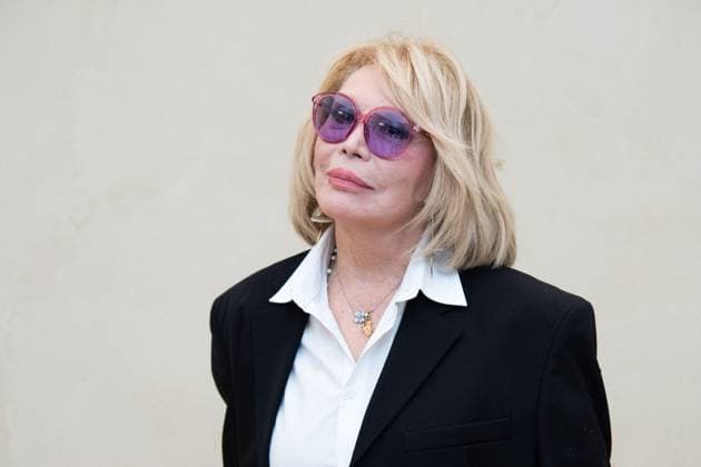 PFW Simon Jacquemus Medal Photocall Amanda Lear attending the Simon Jacquemus Chevalier de l ordre des Arts et des Lettres Medal Ceremony as part of Paris Fashion Week in Paris, France on March 02, 2024. Photo by Aurore Marechal ABACAPRESS.COM Paris France  Copyright: xMarechalxAurore ABACAx