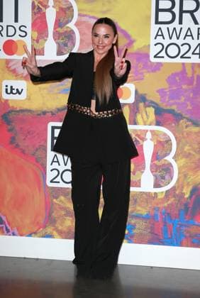 March 2, 2024, London, United Kingdom: Mel C attends the BRIT Awards 2024 at The O2 Arena. London United Kingdom - ZUMAs197 20240302_aaa_s197_175 Copyright: xFredxDuvalx