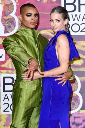 Layton Williams und Harriet Rose bei der Verleihung der 44. BRIT Awards 2023 in der O2 Arena. London, 02.03.2024