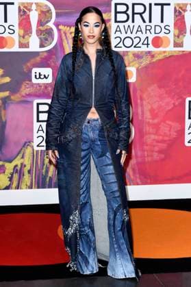 Jazzy bei der Verleihung der 44. BRIT Awards 2023 in der O2 Arena. London, 02.03.2024