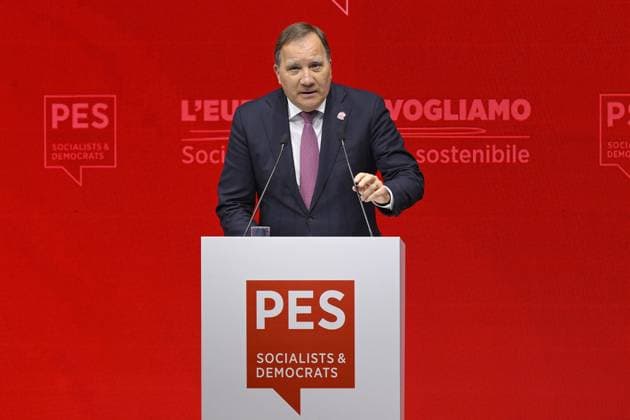 Congress of the European Socialist Party PSE The Europe we want Rome - Stefan Löfven during the Congress of the European Socialist Party (PES) Editorial Usage Only ROME Italy  Copyright: xIPA ABACAx