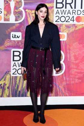 St. Vincent bei der Verleihung der 44. BRIT Awards 2023 in der O2 Arena. London, 02.03.2024