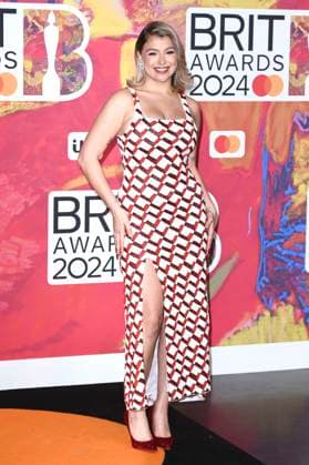 Caity Baser bei der Verleihung der 44. BRIT Awards 2023 in der O2 Arena. London, 02.03.2024