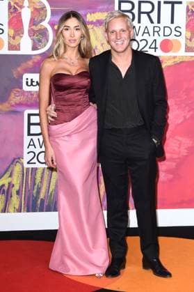 Sophie Habboo und Jamie Laing bei der Verleihung der 44. BRIT Awards 2023 in der O2 Arena. London, 02.03.2024