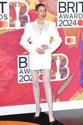 Olivia Attwood bei der Verleihung der 44. BRIT Awards 2023 in der O2 Arena. London, 02.03.2024