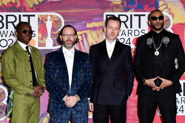 Will Kennard und Saul Milton von Chase & Status mit Gästen bei der Verleihung der 44. BRIT Awards 2023 in der O2 Arena. London, 02.03.2024