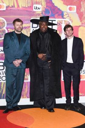 Ryan Hope, Jacob Lusk und Ari Balouzian von The Gabriels bei der Verleihung der 44. BRIT Awards 2023 in der O2 Arena. London, 02.03.2024