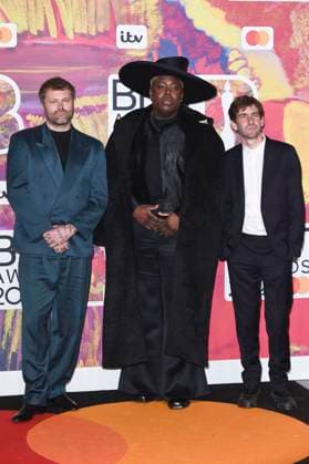 Ryan Hope, Jacob Lusk und Ari Balouzian von The Gabriels bei der Verleihung der 44. BRIT Awards 2023 in der O2 Arena. London, 02.03.2024