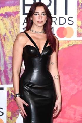 Dua Lipa bei der Verleihung der 44. BRIT Awards 2023 in der O2 Arena. London, 02.03.2024