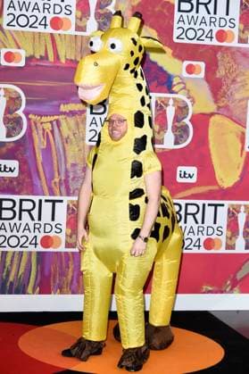 Rob Beckett bei der Verleihung der 44. BRIT Awards 2023 in der O2 Arena. London, 02.03.2024