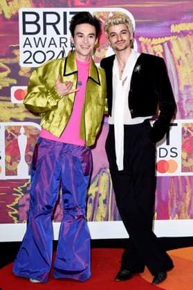 Jacob Collier und Mike Sabath bei der Verleihung der 44. BRIT Awards 2023 in der O2 Arena. London, 02.03.2024