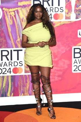 Otlile Oti Mabuse bei der Verleihung der 44. BRIT Awards 2023 in der O2 Arena. London, 02.03.2024