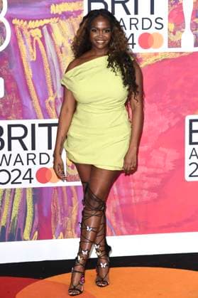 Otlile Oti Mabuse bei der Verleihung der 44. BRIT Awards 2023 in der O2 Arena. London, 02.03.2024