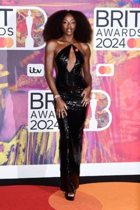 AJ Odudu bei der Verleihung der 44. BRIT Awards 2023 in der O2 Arena. London, 02.03.2024