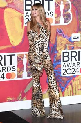 Abbey Clancy bei der Verleihung der 44. BRIT Awards 2023 in der O2 Arena. London, 02.03.2024