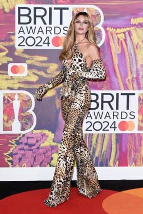 Abbey Clancy bei der Verleihung der 44. BRIT Awards 2023 in der O2 Arena. London, 02.03.2024