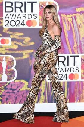Abbey Clancy bei der Verleihung der 44. BRIT Awards 2023 in der O2 Arena. London, 02.03.2024