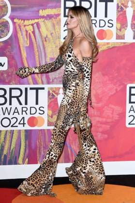 Abbey Clancy bei der Verleihung der 44. BRIT Awards 2023 in der O2 Arena. London, 02.03.2024