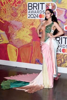 Charli XCX bei der Verleihung der 44. BRIT Awards 2023 in der O2 Arena. London, 02.03.2024