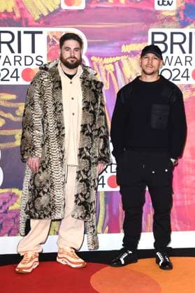 Kesi Dryden und Piers Aggett von Rudimental bei der Verleihung der 44. BRIT Awards 2023 in der O2 Arena. London, 02.03.2024