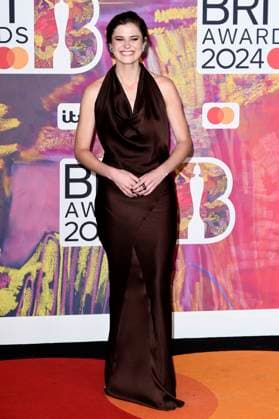 Alison Oliver bei der Verleihung der 44. BRIT Awards 2023 in der O2 Arena. London, 02.03.2024