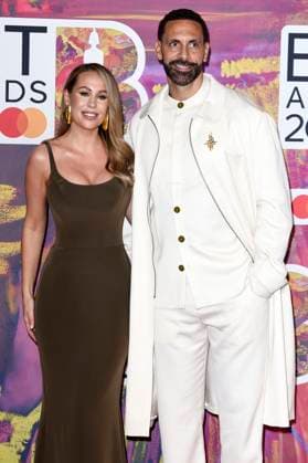 Kate Wright und Rio Ferdinand bei der Verleihung der 44. BRIT Awards 2023 in der O2 Arena. London, 02.03.2024