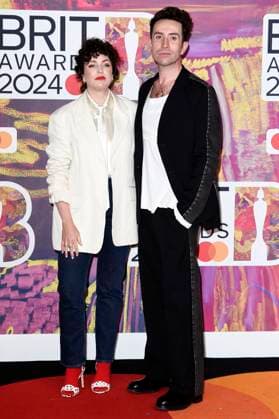 Annie Mac und Nick Grimshaw bei der Verleihung der 44. BRIT Awards 2023 in der O2 Arena. London, 02.03.2024