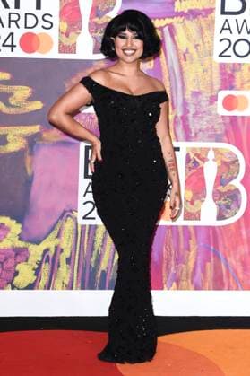 Raye bei der Verleihung der 44. BRIT Awards 2023 in der O2 Arena. London, 02.03.2024