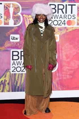 Little Simz bei der Verleihung der 44. BRIT Awards 2023 in der O2 Arena. London, 02.03.2024