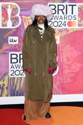 Little Simz bei der Verleihung der 44. BRIT Awards 2023 in der O2 Arena. London, 02.03.2024