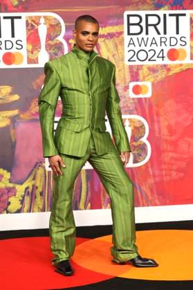 Layton Williams bei der Verleihung der 44. BRIT Awards 2023 in der O2 Arena. London, 02.03.2024