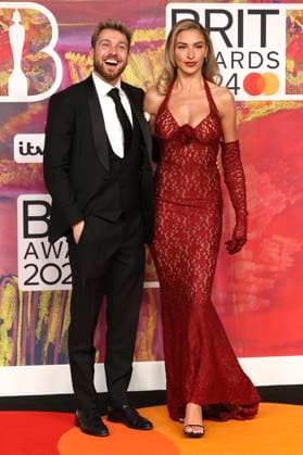 Sam Thompson und Zara McDermott bei der Verleihung der 44. BRIT Awards 2023 in der O2 Arena. London, 02.03.2024