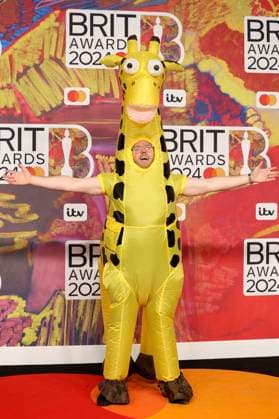 Rob Beckett bei der Verleihung der 44. BRIT Awards 2023 in der O2 Arena. London, 02.03.2024