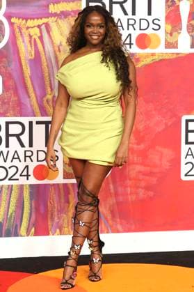 Oti Mabuse bei der Verleihung der 44. BRIT Awards 2023 in der O2 Arena. London, 02.03.2024